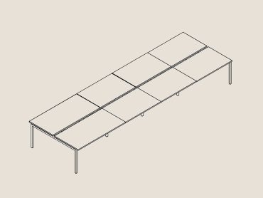 Meira modular desk