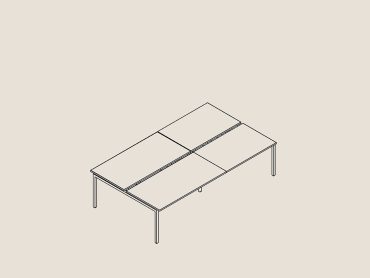 Meira sustainable office desking range