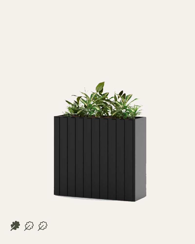 Flexiform indoor office planters