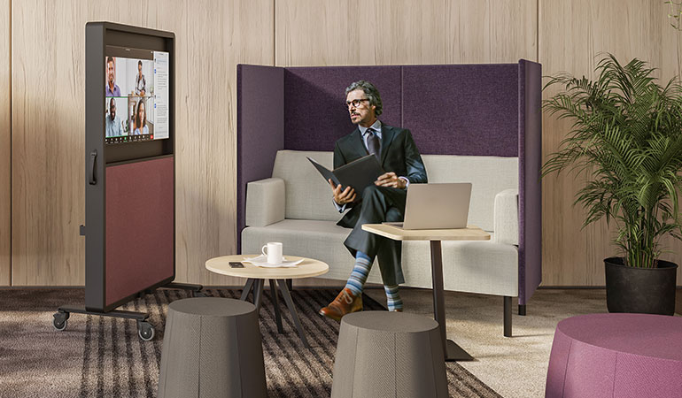 fixed height mobile laptop table