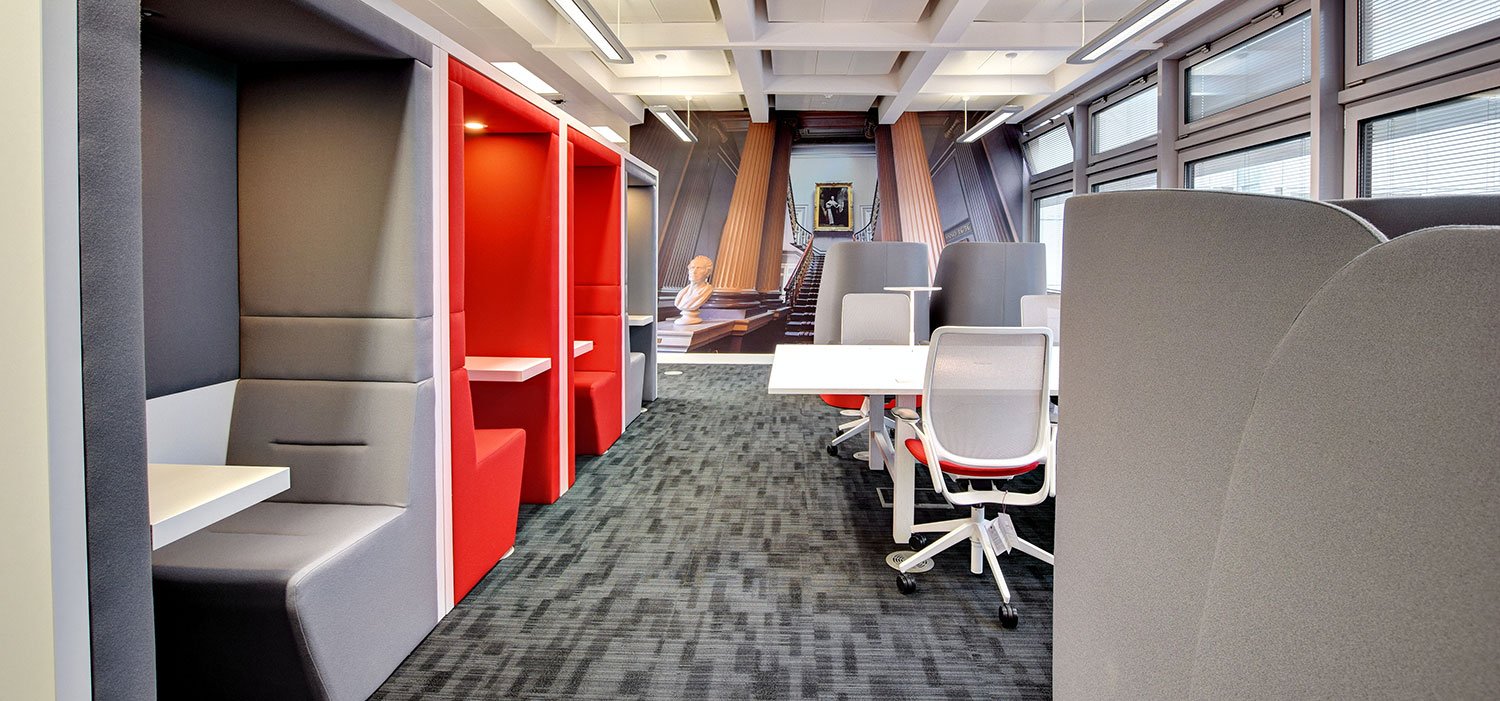 Agile office furniture installation