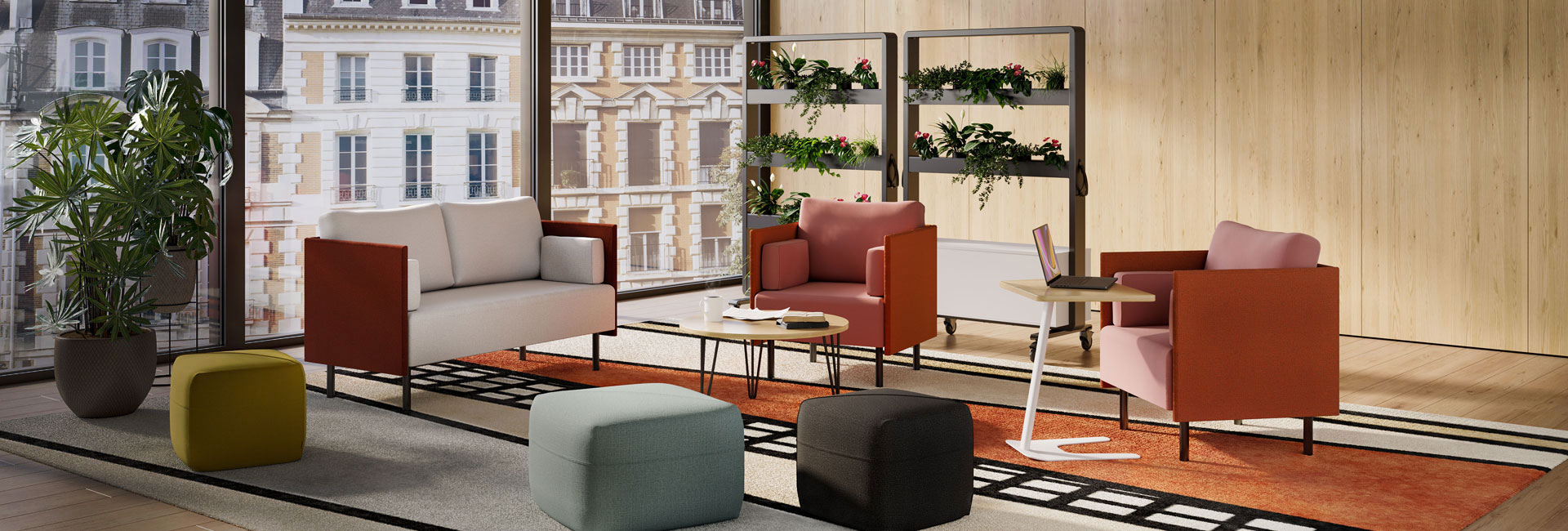 Flexiform cote office sofa