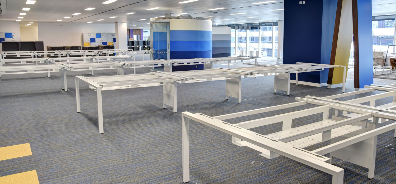 CAT B Office Furniture Installation