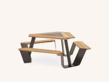 Anker office outdoor bench seat