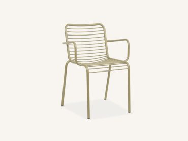 Contour commercial outdoor metal chair