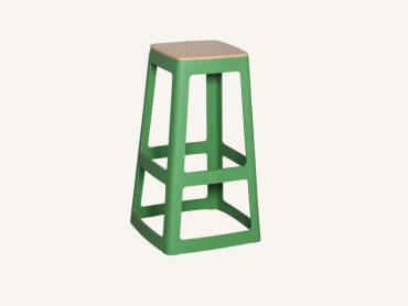 Stacking outdoor bar stools