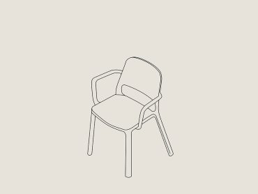 Nuke commercial outdoor chair