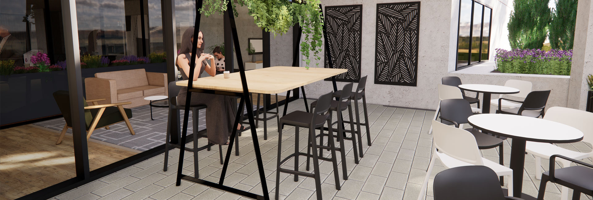 Nuke commercial outdoor chairs