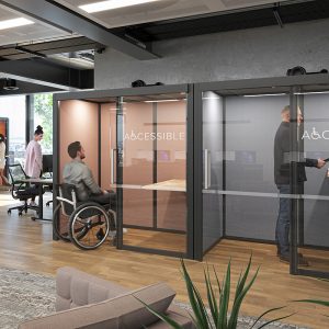 Accessible Encompass office pods
