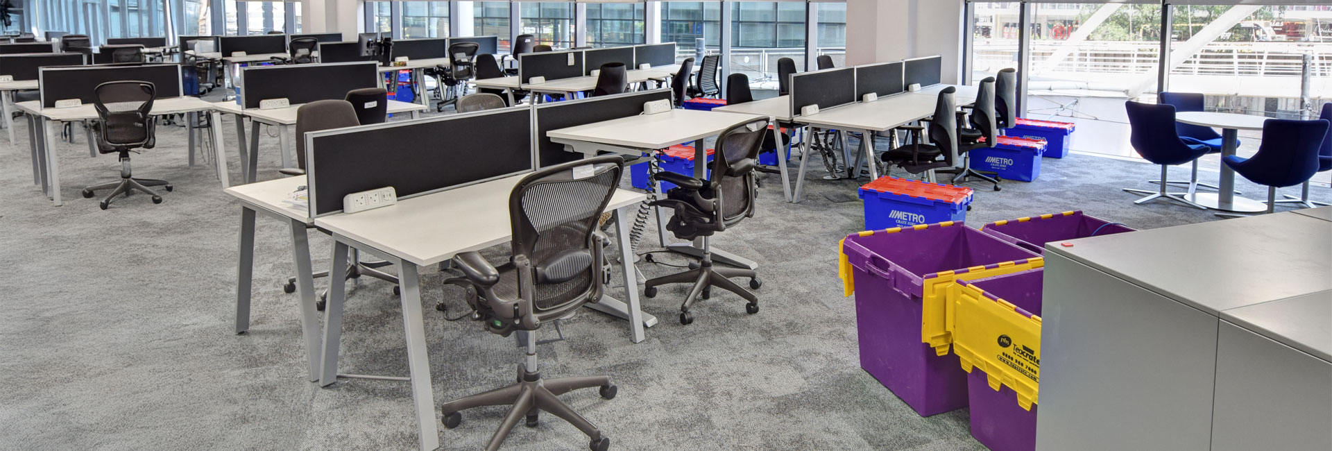 Office furniture storage management