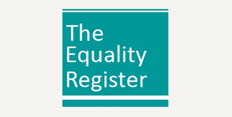 Equality register approved manufacturer