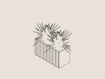 Fauna low commercial outdoor planters