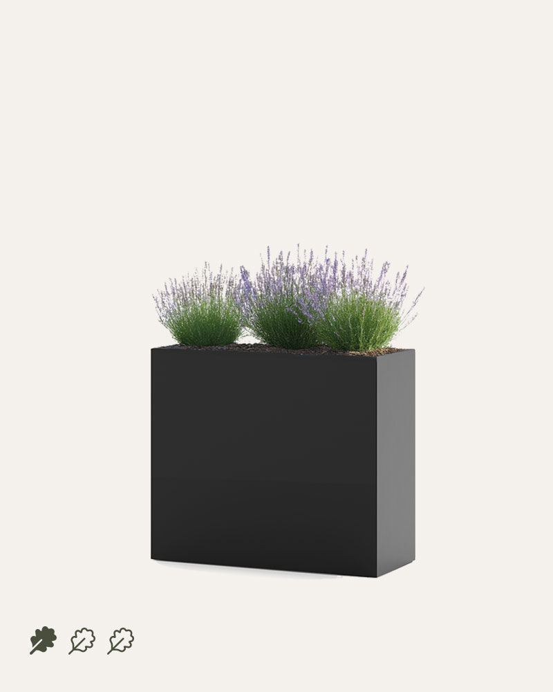 Flora outdoor trough planters