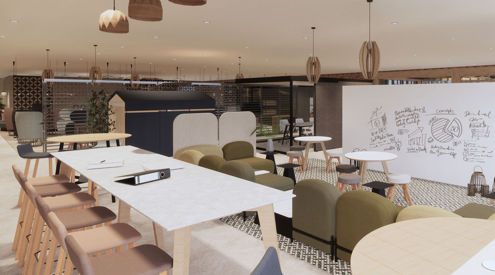 Office interior design proposal